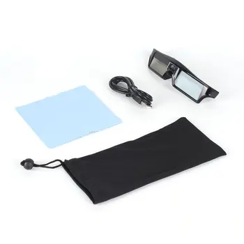 

Active Shutter 3D Glasses DLPLink Projector 3D Projector Rechargeable LCD 3D Glasses Drop Shipping