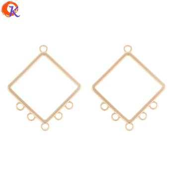 

Cordial Design 100Pcs 27*32MM Jewelry Accessories/Earring Connectors/Square Shape/Zinc Alloy/DIY/Hand Made/Earring Findings