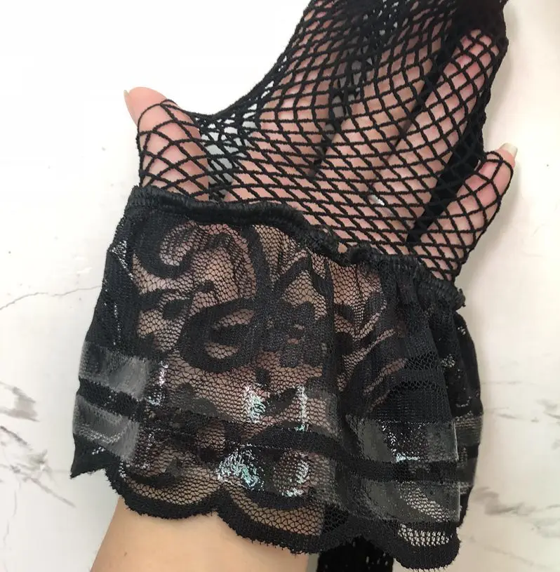 Medias De Silicona Con Encaje Hasta El Muslo - Talla única, Color Negro, Transparentes - Para Mujeres Y Niñas, Ideales Para Fiestas Y Looks Sensuales