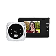 Sonnette numérique LCD 2.8 pouces, caméra de Vision nocturne, visionneuse vidéo électronique, œil extérieur