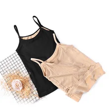 Нижнее белье Топ Camisole женское термобелье сексуальный черный цвет кожи платье с тонкими бретельками жилет Мягкие плотные теплые Топы Нижнее белье для женщин XT0