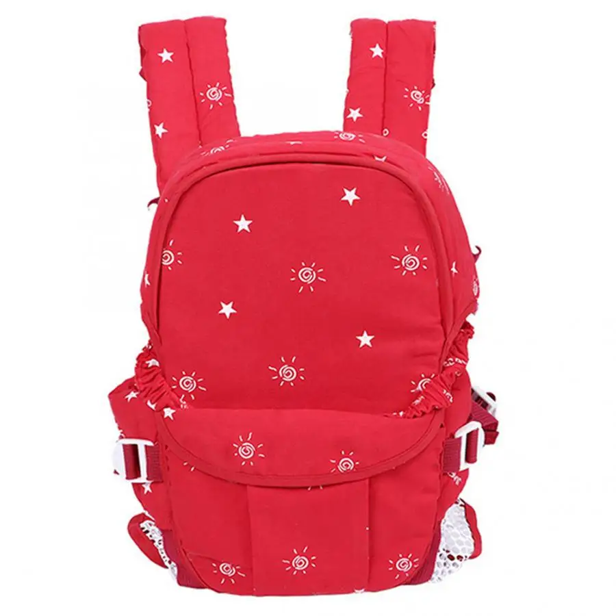 6 в 1 многофункциональная сумка-кенгуру с эргономичным поясным сидением для младенцев и детей в стиле Хипсит, ремень-кенгуру для путешествий - Цвет: Красный