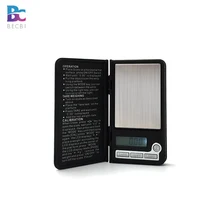 Точные карманные весы 200 г/0,01 г ювелирные изделия грамм вес раскладушка дизайн с подсветкой дисплей калибровки