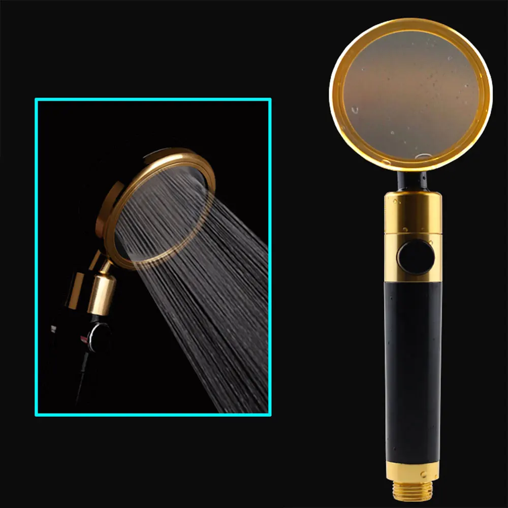 

Handheld Shower Head 360 Degree Roating High Pressure Shower Head Spray Water Saving Shower Head Bathroom Supplies