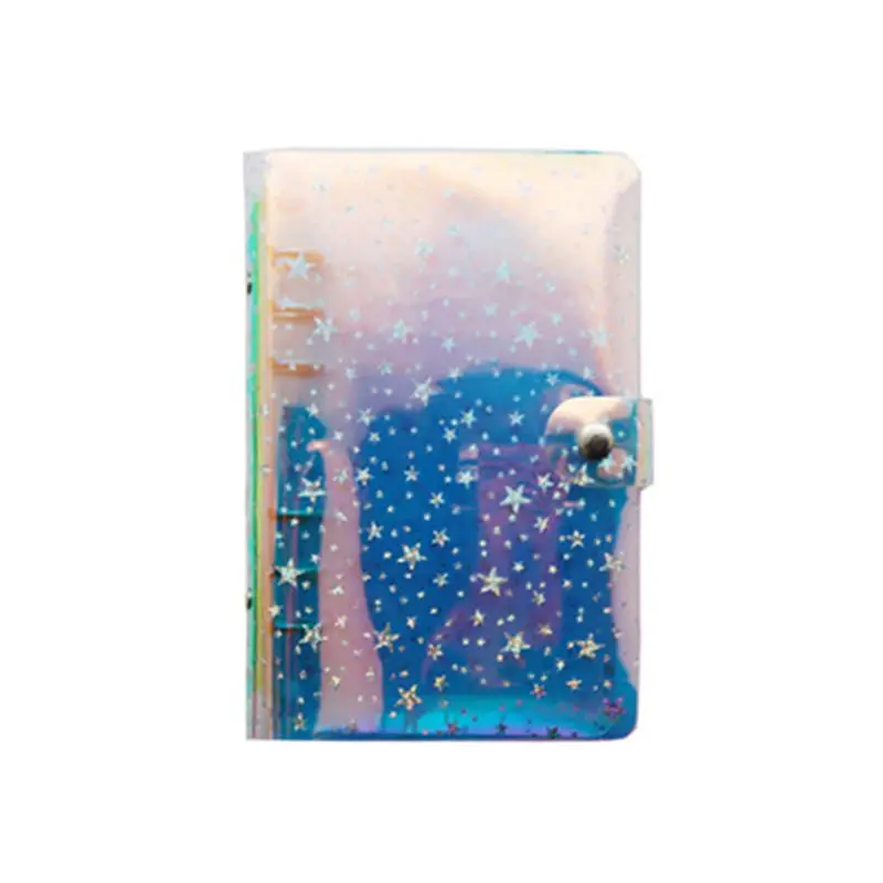 Carpeta de hojas sueltas A5 A6 Star, Notebook, cubierta de núcleo interno, diario, planificador, Oficina