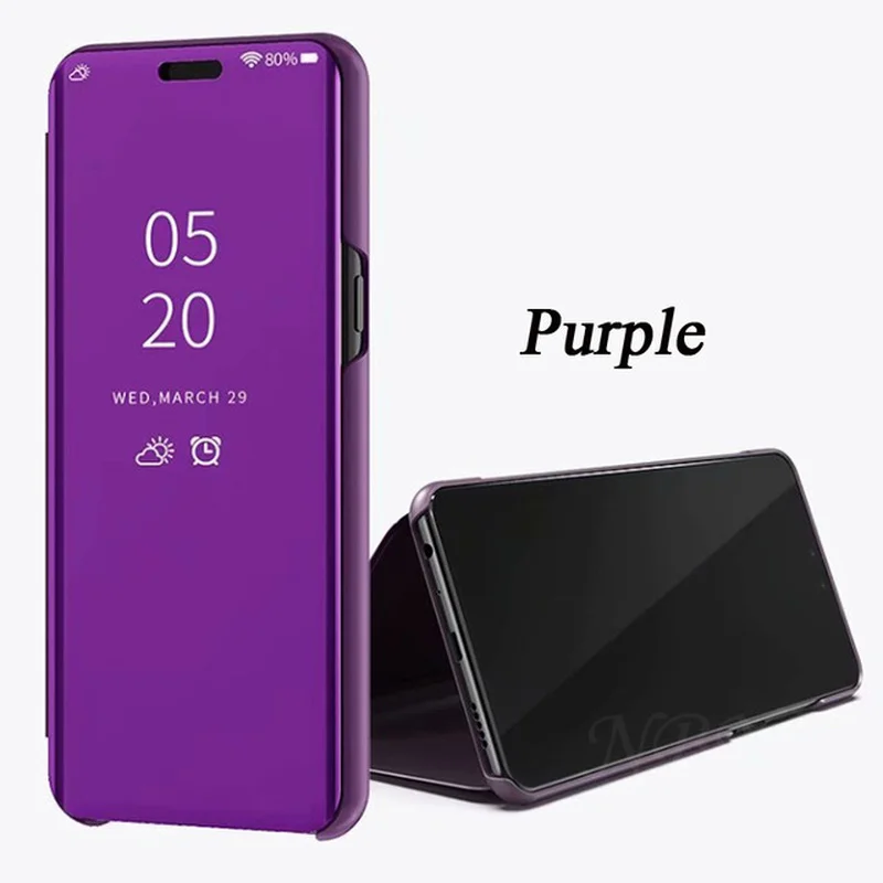 Популярный роскошный флип-чехол с зеркалом для iphone 11 Pro Max, кожаный умный флип-чехол для iphone 6 6S 7 8 Plus X XR XS MAX Coque