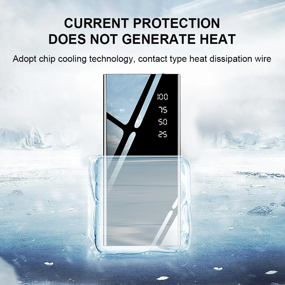 PINZHENG Power Bank 10000mAh LED Portable Charging PowerBank Fast charger Portable External Battery Charger For iPhone Xiaomi PINZHENG Power Bank 10000mAh LED Portable Charging PowerBank Fast charger Portable External Battery Charger For iPhone Xiaomi