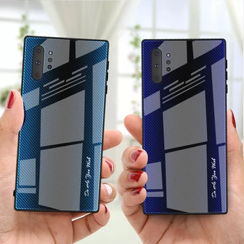 Перейти на Алиэкспресс и купить Цветной стеклянный чехол для Samsung Galaxy A70 A50 A30 A10 A20 A80 A90 S10 5G S8 S9 Plus S10e Note 8 9 10 20 S20 Ультра защитный чехол