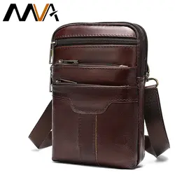 MVA натуральная кожаная поясная сумка Мужская поясная сумка мужская маленькая Мужская поясная сумка для телефона сумки мужские дорожные