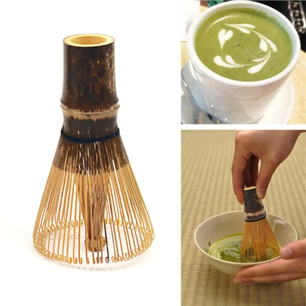 Бамбуковый чай скруббер смешивания щетка с длинной ручкой Matcha инструмент Японский чай церемония чайный набор венчик для чая
