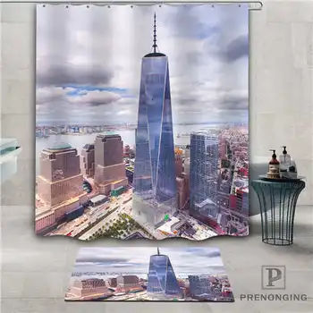 

Custom New-York (1) Waterproof Shower Curtain Doormat Home Bath Bathroom Polyester Fabric Multi Sizes#2019-1-05-3