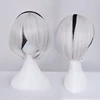 DokiDoki Game Cosplay Wig NieR:Automata 2B Cosplay Wig YoRHa No. 2 Type B Wigs Women Short White Heat Resistant Hair ► Photo 2/2