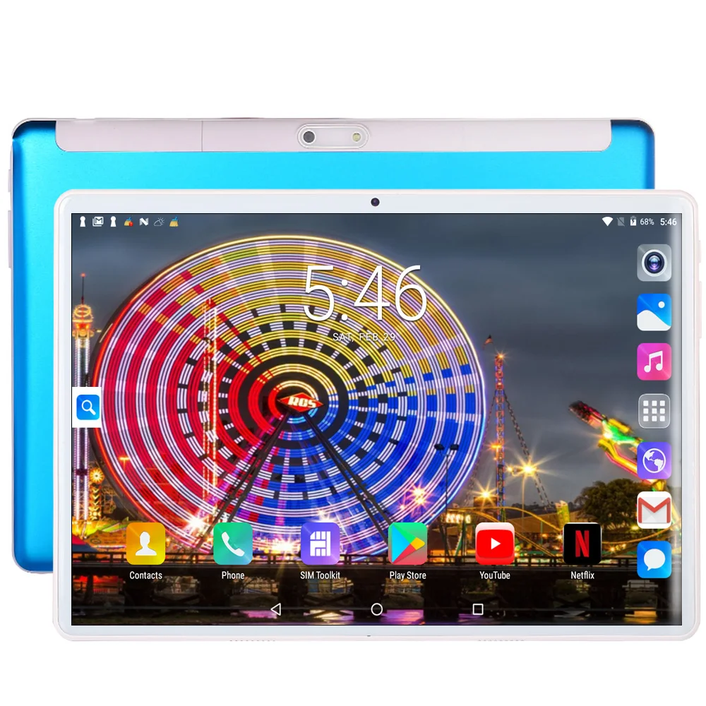 10-дюймовый ips экран 3g 2G телефонный звонок Android планшетный ПК 1 ГБ 32 7 0 двойная SIM