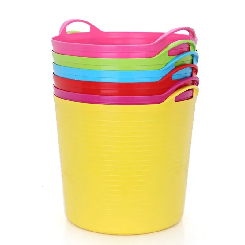 

Thick Xian Bath Bucket Boy Bathing Bucket-Sit Lie Toilet Girls Shower Children Bath Bucket Large Size Shampoo Pass