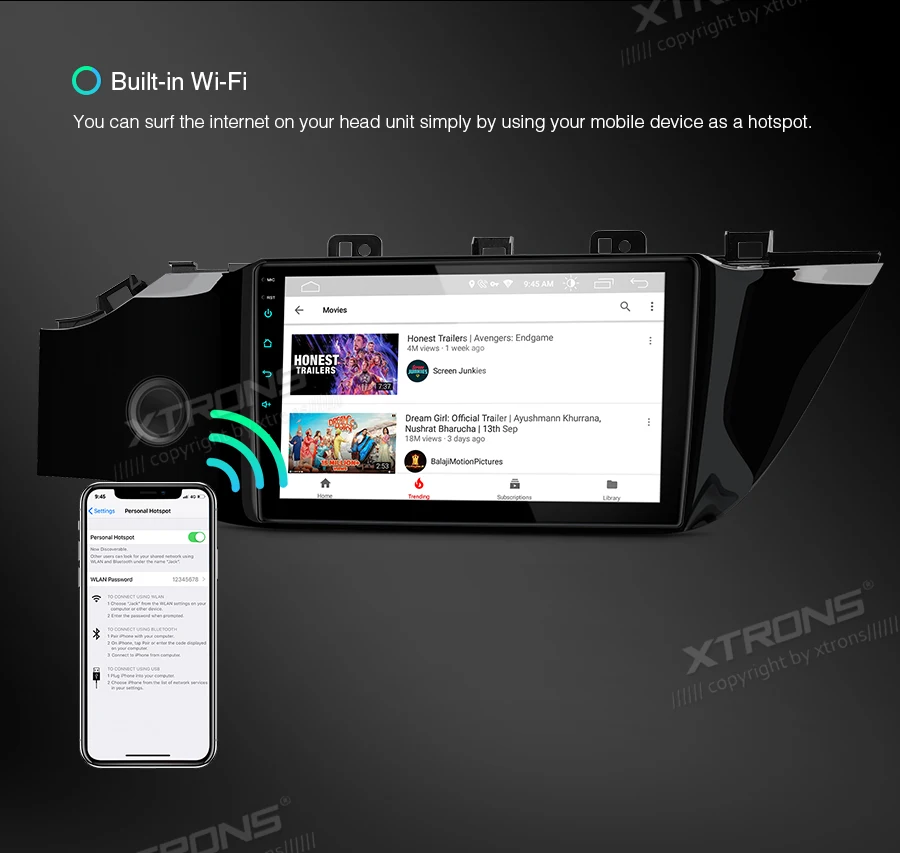 XTRONS " DSP новейший Android ips gps навигатор Автомобильный мультимедийный плеер для Kia RIO4 левый руль RCA без DVD