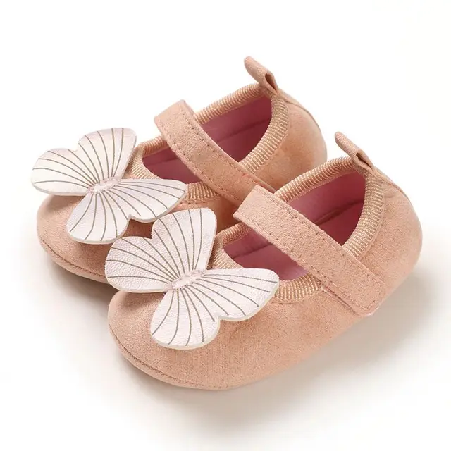 Baby Girls Cotton Shoes Retro Spring Autumn Toddlers Prewalkers Cotton Shoes Infant Soft Bottom First Walkers 0-18M F4