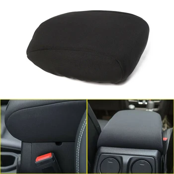 

1pcs Black Center Console Armrest Cover Pad For Jeep Wrangler JL JLU 2018-2019 Car Styling Replacement Accessories