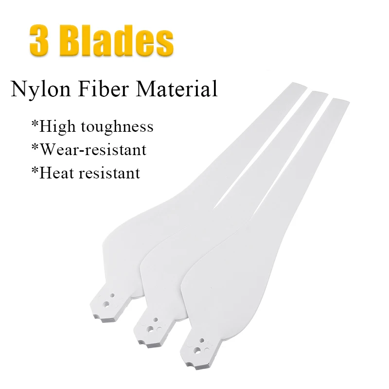 Najtaniej 400W 12V 24 Volt 3 ostrze z włókna nylonowego poziome turbiny wiatrowe generator wiatrowy moc wiatrak turbiny energetyczne ładunek