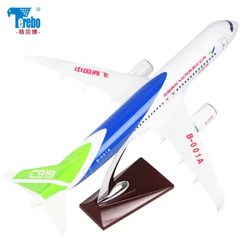 

Toy Model 32 Cm C919 Airliner Model Large Size Aircraft Model Finished Ornaments Static Aviation Model