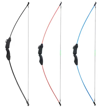 

12 Lbs Archery Recurve Bow Double Arrow Stand Archery Bow Outdoor Shooting Hunting Bow Child Adolescent Sports Practice Bows