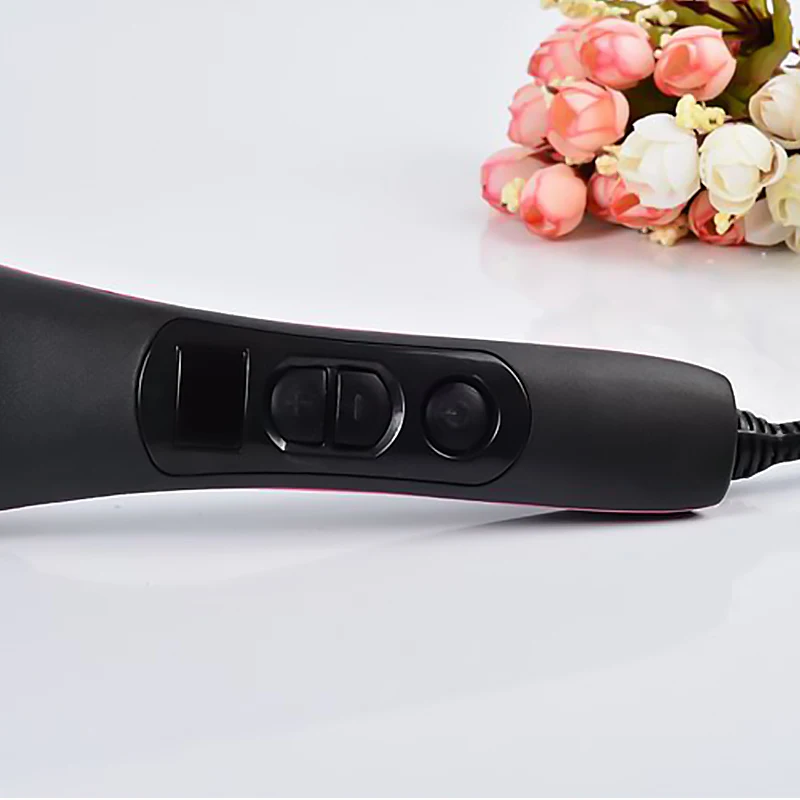 Electric Hair Straightener Brush Hair Women Ladies Wet Dry Hair Care Tools Electric Comb Ionic Hair Brush Hot Comb Straightener