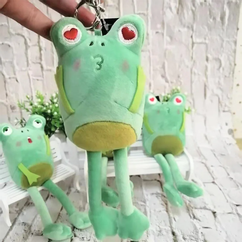 Креативная длинноногая лягушка подвеска плюшевая кукла уродливая милая парочка сумка Шарм брелок с дизайном «лягушка» Саше плюшевая игрушка