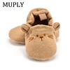 Adorable Infant Slippers Toddler Baby Boy Girl Knit Crib Shoes Cute Cartoon Anti-slip Prewalker Baby Slippers ► Photo 1/6