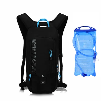 with water bag 8L велосипедный рюкзак тактический рюкзак Водонепроницаемый велосипедная сумка туристические спортивные сумки мужские и женские MTB сумка для горного велосипеда для велосипедов - Цвет: with water bag