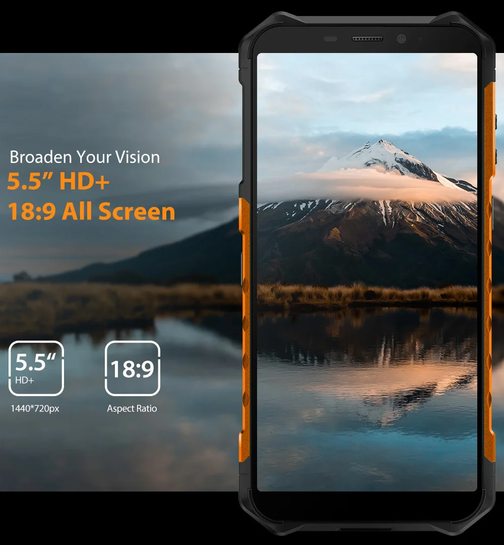  Ulefone Armor X5 IP68/IP69K Rugged Shockproof Smartphone 5000mAh Octa Core 5.5'' Android 9.0 OTG NF