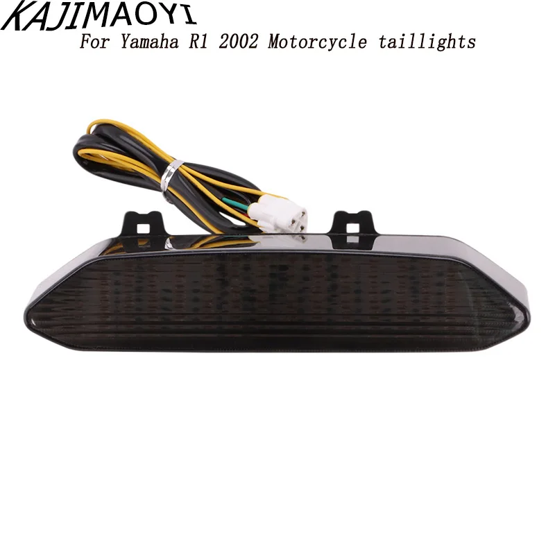Для Yahama R1 2002 мотоциклетные задние стоп красный светильник лампы для мотоциклов с крутящим моментом хвост светильник задний фонарь тормозной светильник - Цвет: D