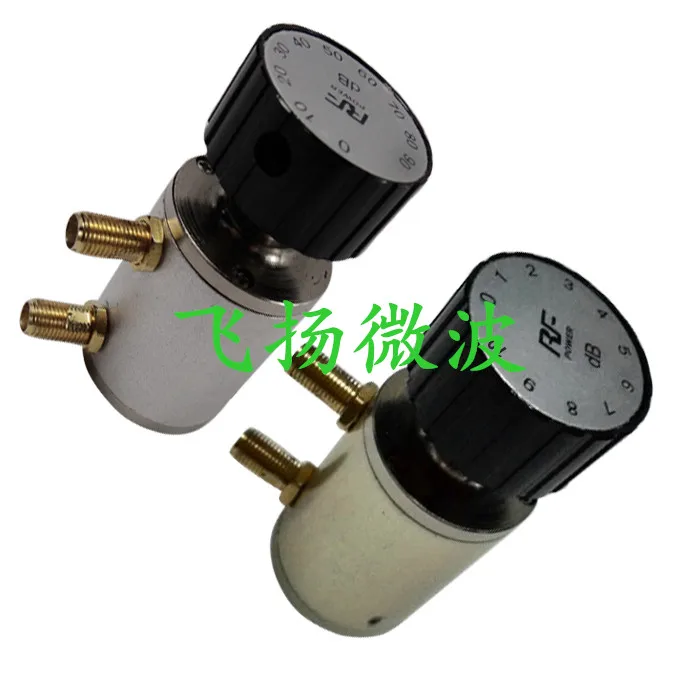 

SMA Equity Transfer Attenuator Rotary Attenuator Knob Adjustable Attenuator 10dB,60dB,90dB Attenuator