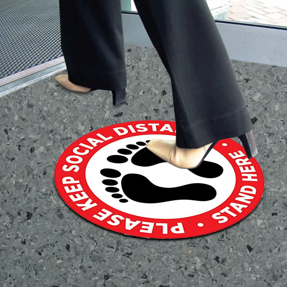 Домашняя и уличная противоскользящая наклейка для пола с дистанционным