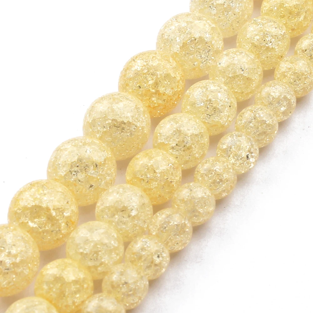 Natursteinperlen, gelbe Jade-Achate, vergoldet, Hämatit, rund, lose Mineralperlen für Schmuckherstellung, DIY, handgefertigtes Armband – Detail 10