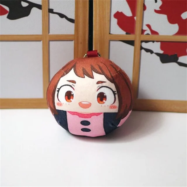 Boku No My Hero Academia Midoriya Izuku Deku Bakugou Katsuki Todoroki Shoto Cosplay Doll Toy Plush Dolls Child Gift Pendant 7.5cm