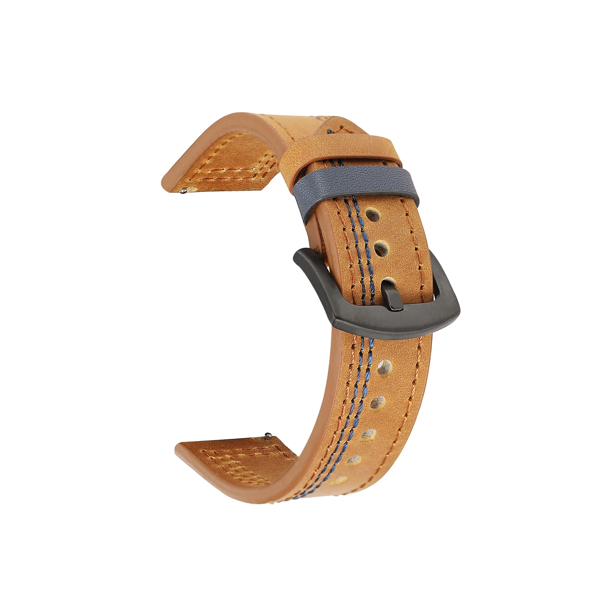 UTHAI Z37 Vintage Uhrenarmband 20mm 22mm Armband Uhrenband Smartwatch-Armband Zubehör Gürtel – Detail 4