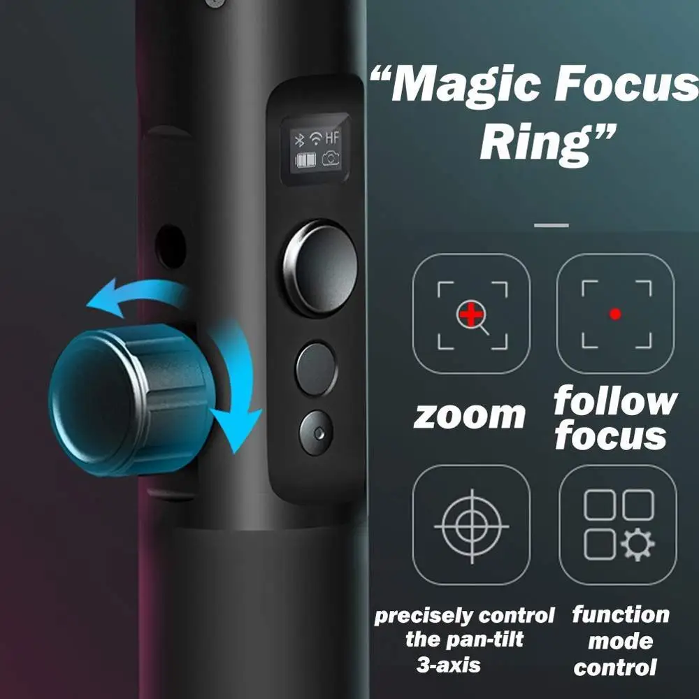 Zhiyun Crane M Профессиональный 3 осевой Ручной Стабилизатор для смартфонов тонкая и