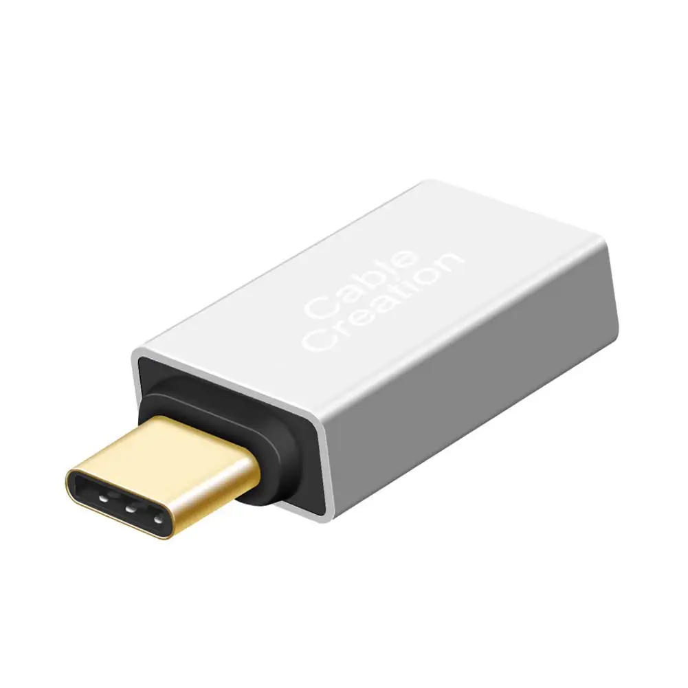 USB-C-адаптер USB 3,0, адаптер usb type C(папа)-USB 3,0 A(мама), поддержка функции OTG, совместим с MacBook/Pro