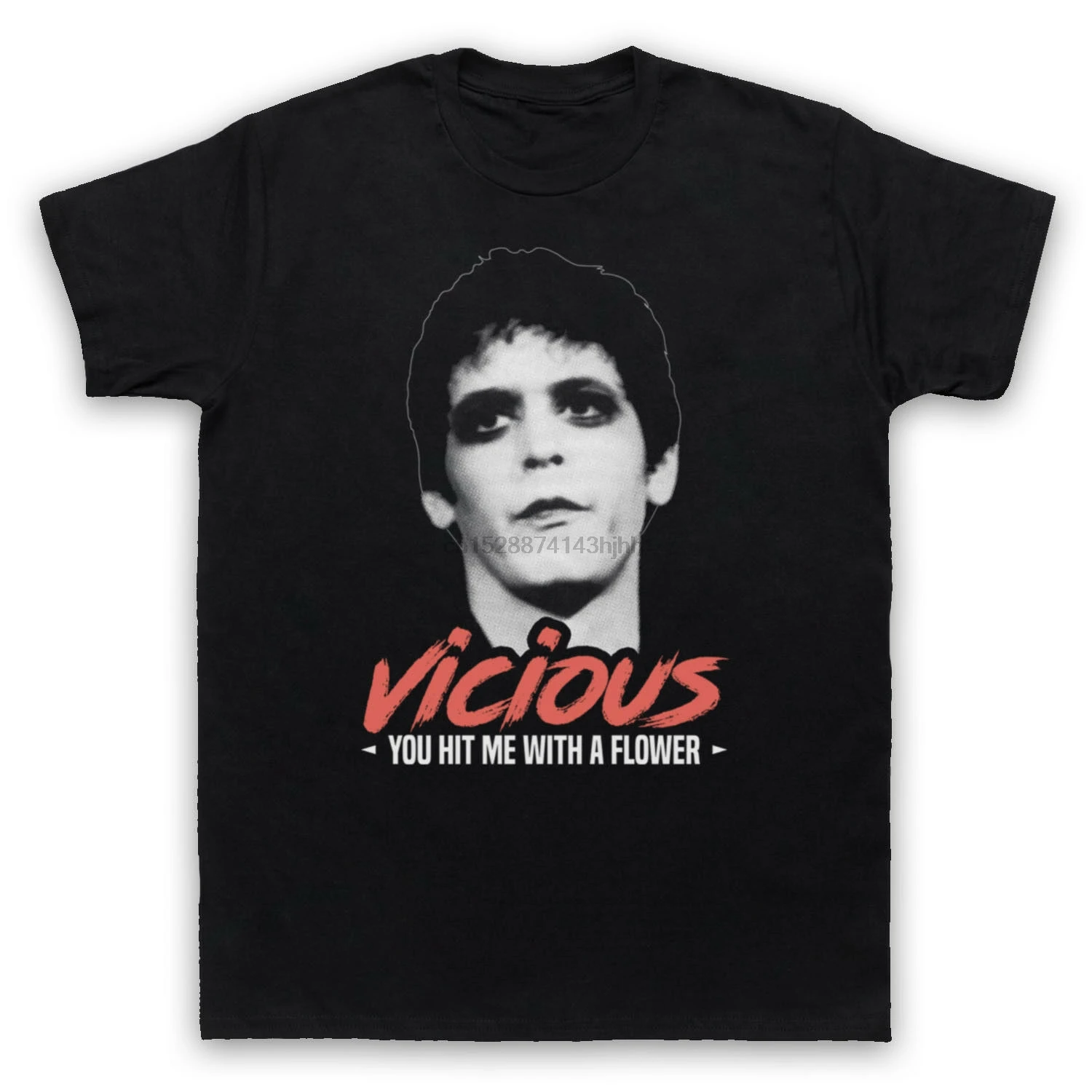 Лу Рид неофициальных порочный Velvet Underground рок взрослая футболка | Мужская одежда
