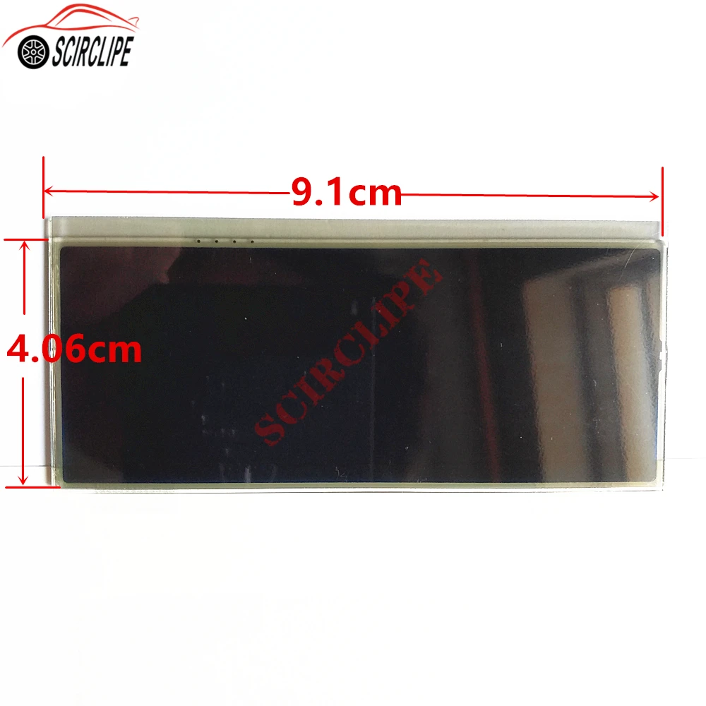 Car ACC Lcd Panel Module Display Monitors Pixel Repair Red background Air Conditioning Information Screen Peugeot 207