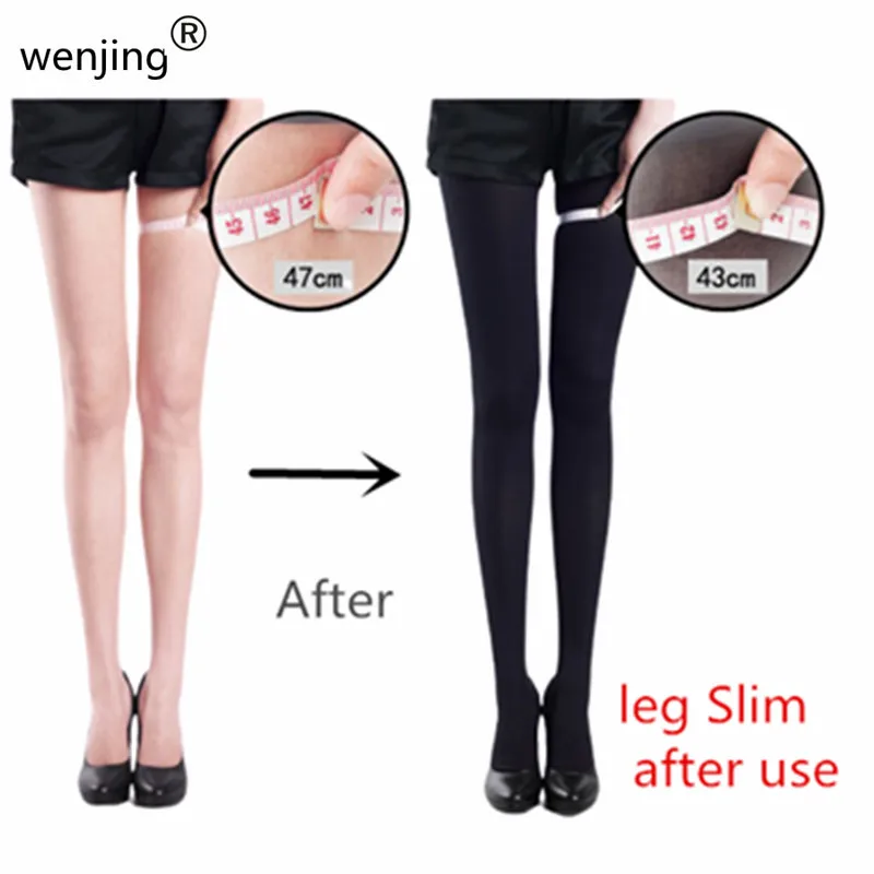 

drop shipping Women Slim 680 Den Leggings nurse Therapeutic 20 mm Hg Rehabilitation Therapy Lycra TIGHTS Compression PANTYHOSE