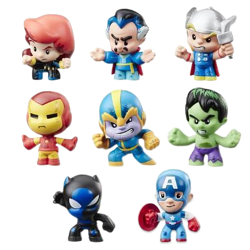 Hasbro 24/шт. Marvel Мини Фигурка супергероя глухая коробка серия Железный человек красота команда и другая модная игрушка для детей подарок