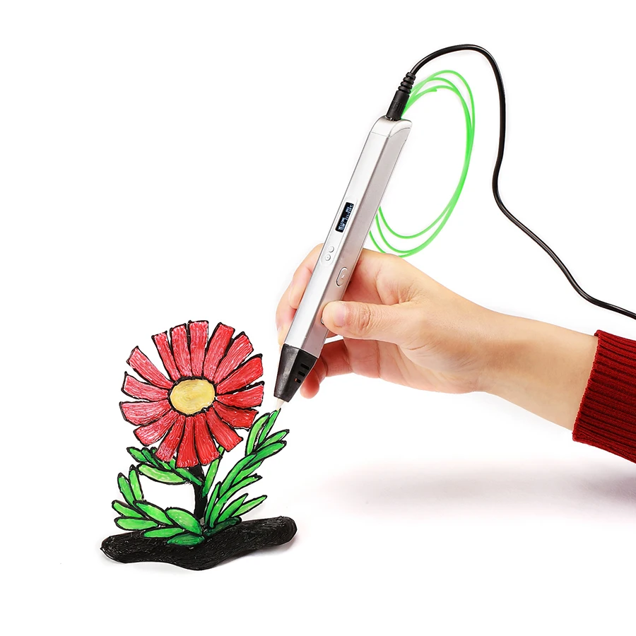 3D Ручка RP800A DIY ручка для рисования с oled дисплеем поколение рукоделия и