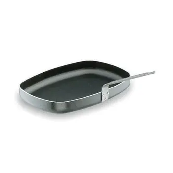 

Lacor, paella pan rectangular, aluminum, 38 cm cookware