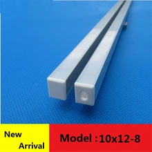 10-40 м, 40 inch/pc 8 мм шириной 12V 24V Светодиодные полосы U Стиль занимаемся изготовлением алюминиевых профилей Светодиодная лента канала матовый диффузор тонкий мини светодиодный корпус