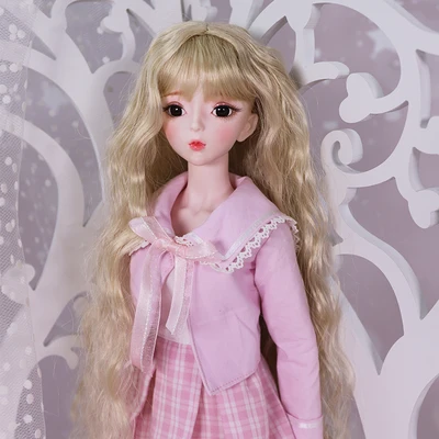 Fortune Days 1/3 bjd кукла 34 шарнир тело открытый мозги 62 см высокая последняя Изысканная Подарочная коробка Упаковка высокое качество подарок DC лати - Цвет: Plastic eye