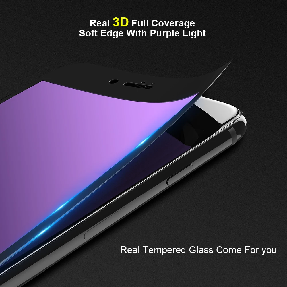  FLOVEME 3D Volle Bildschirm Gehärtetem Glas Für iPhone 6s 6 Gehärtetem Glas Anti Blue Ray Screen Pr