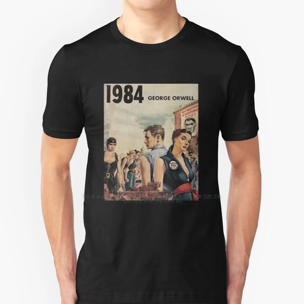 

1984-George Orwell T Shirt Cotton 6XL 1984 George Orwell Ingsoc