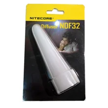 Topsale NITECORE NDF32mm полупрозрачный белый диффузор конус дорожного движения палочка наконечник Lanterna лампа фонарик аксессуары MH20GT P20UV R25