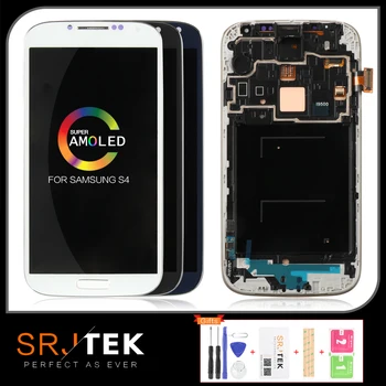 

ORIGINAL 5.0'' Super AMOLED LCD for SAMSUNG Galaxy S4 LCD Display GT-i9505 i9500 i9505 i9506 i9515 i337 Touch Screen Digitizer