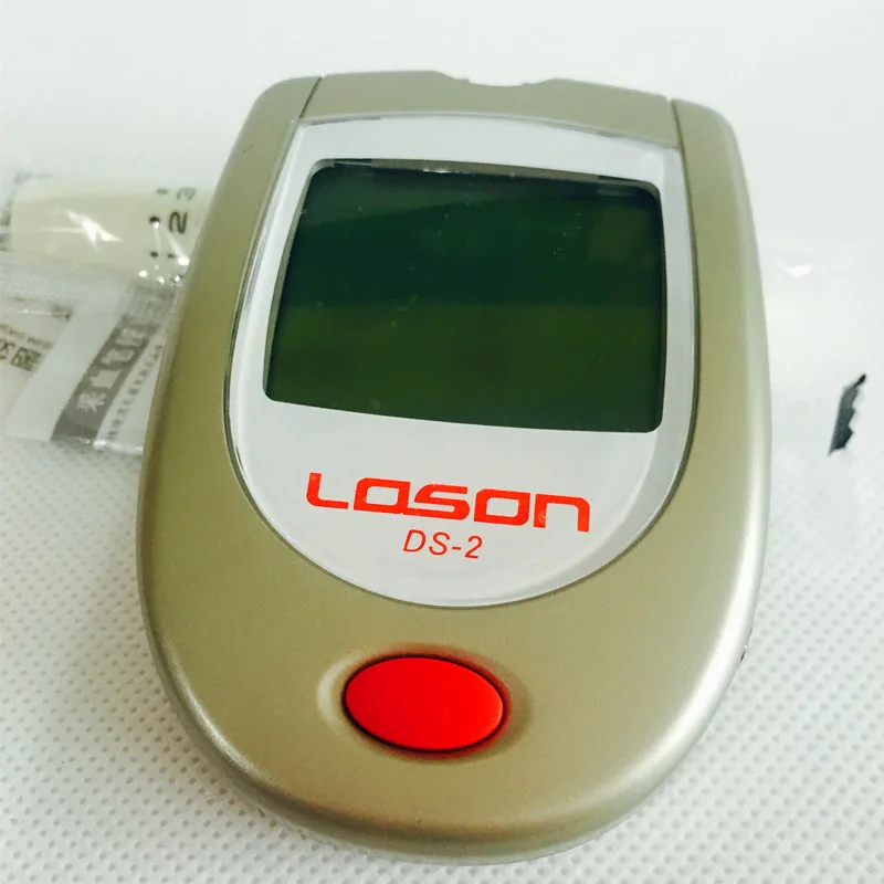Музыка DS-2-Shaped Тесты Бумага loson Музыка 2-образный Тесты er Тесты полосы, 50 шт в наборе, отправьте спиртовой ватный тампон Батарея